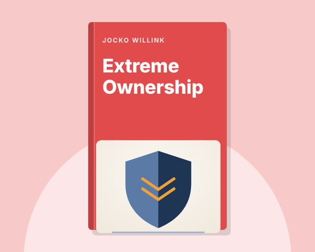 Extreme Ownership by Jocko Willink and Leif Babin — illustrated cover