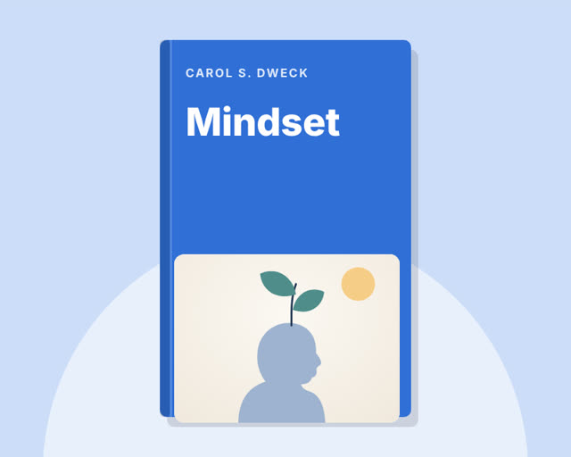 Mindset by Carol S. Dweck — illustrated cover