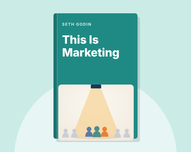 This Is Marketing by Seth Godin — illustrated cover